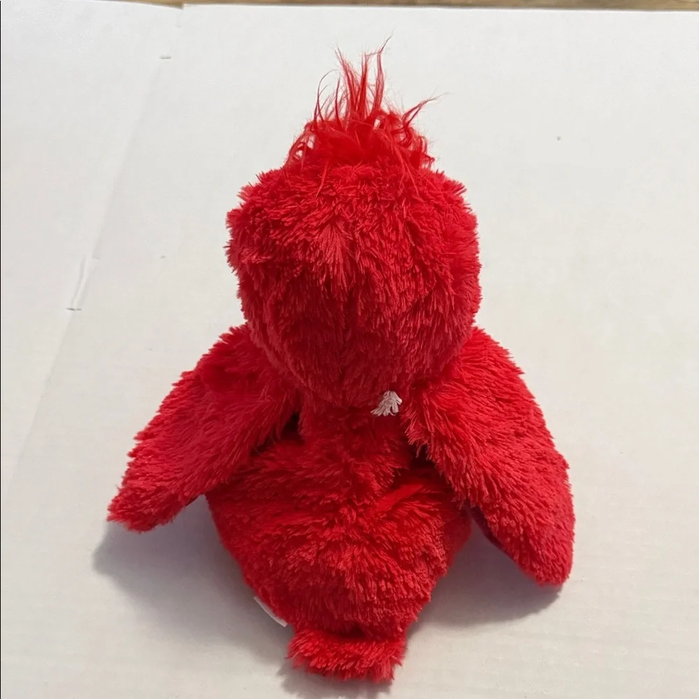 Warmies Warm Vibrant Red Plush Bird Toy